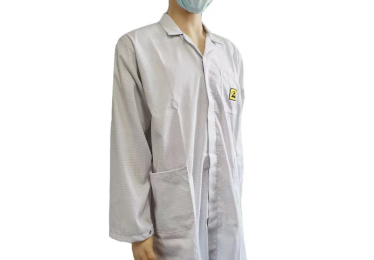 Hot selling ESD TC smock, ESD poly/cotton lab coat